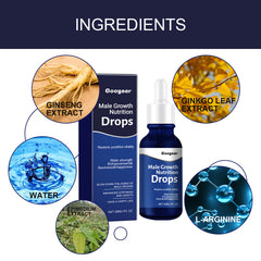 Googeer Male Growth Nutrition Drops Male Body Nutrition Drops