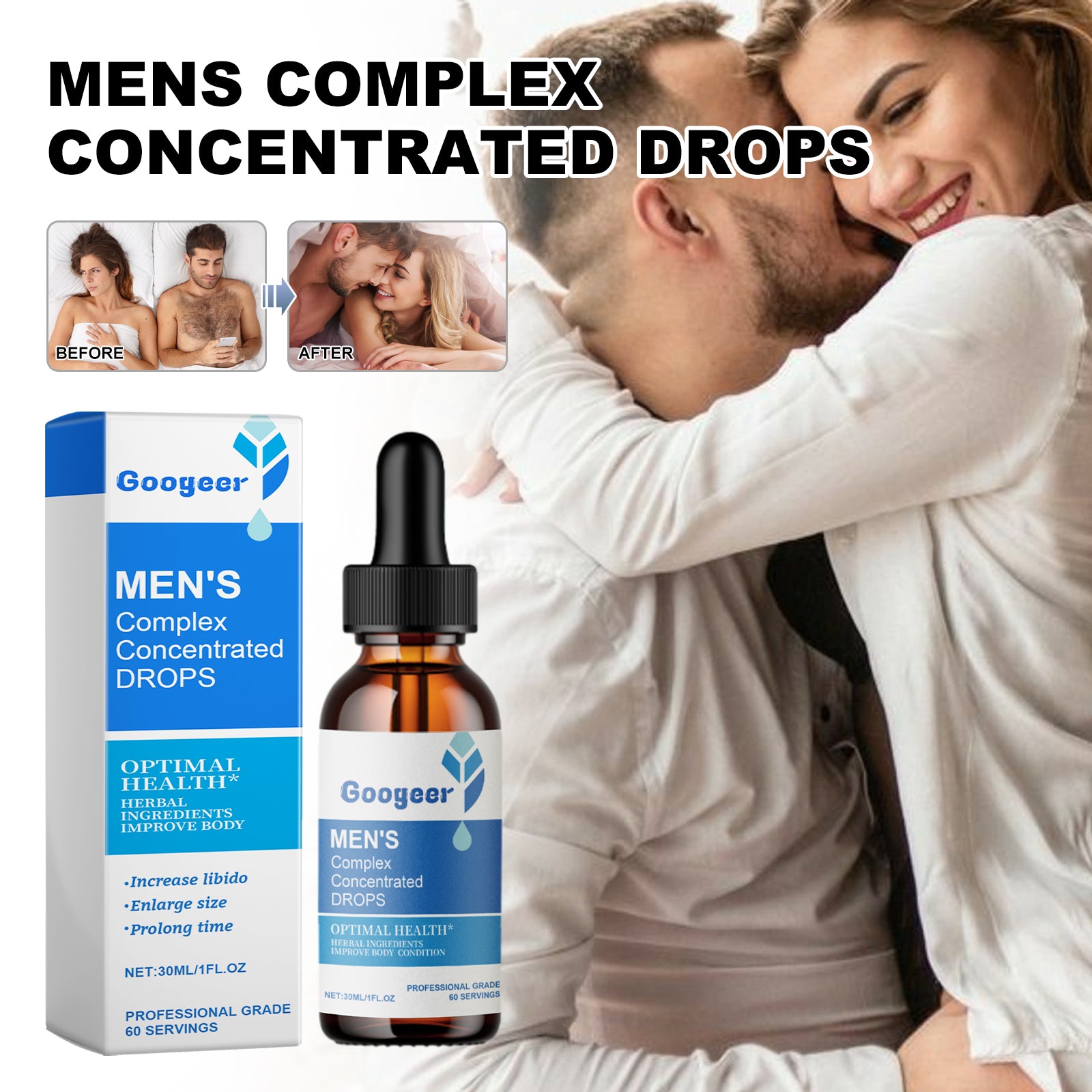 Googeer Men's Enhancement Concentrated Drops