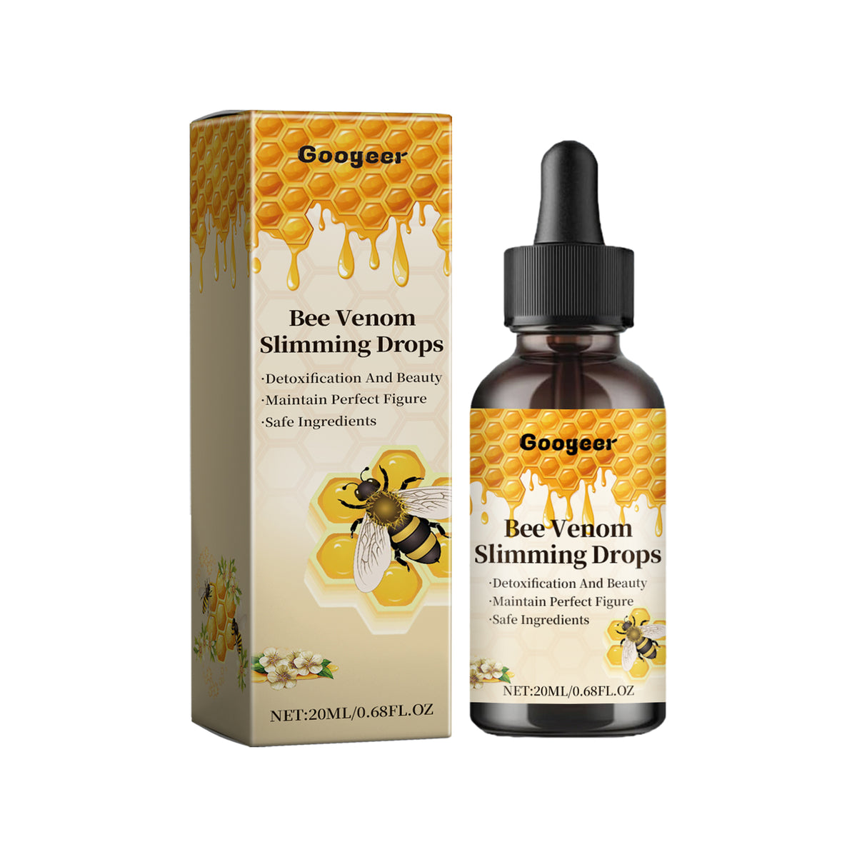 Googeer Body Care Drops Lighten Body Shape, Bye-Bye Arm Fat Care Drops