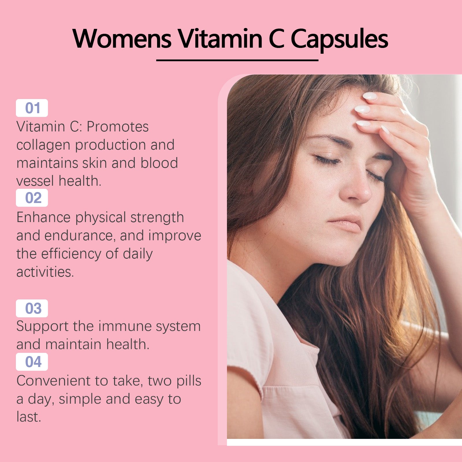 Googeer Women's Multivitamin Capsules Comprehensive Nutrition Supplement Capsules for Women