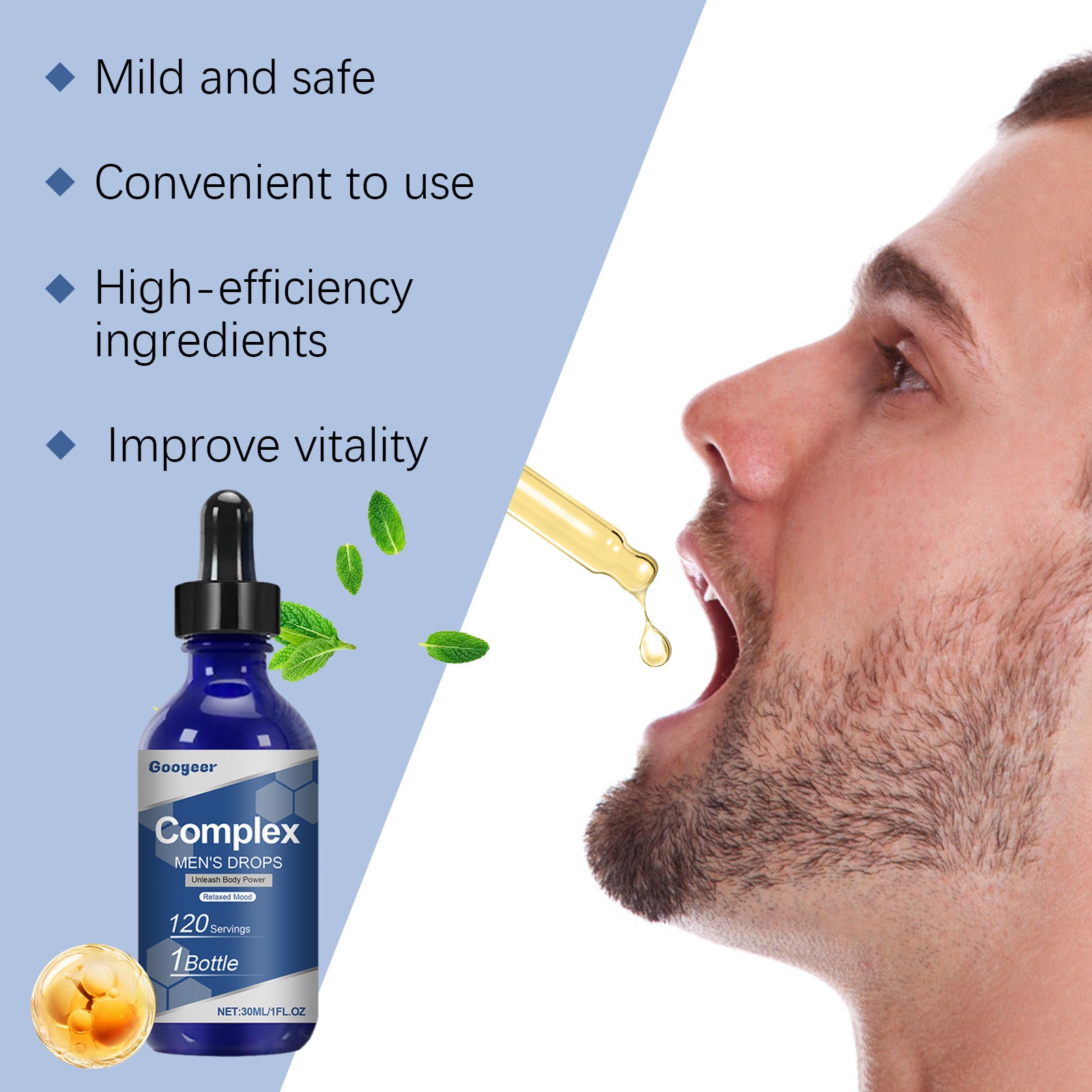 Googeer Male Supplement Drops (Oral) Body Care2