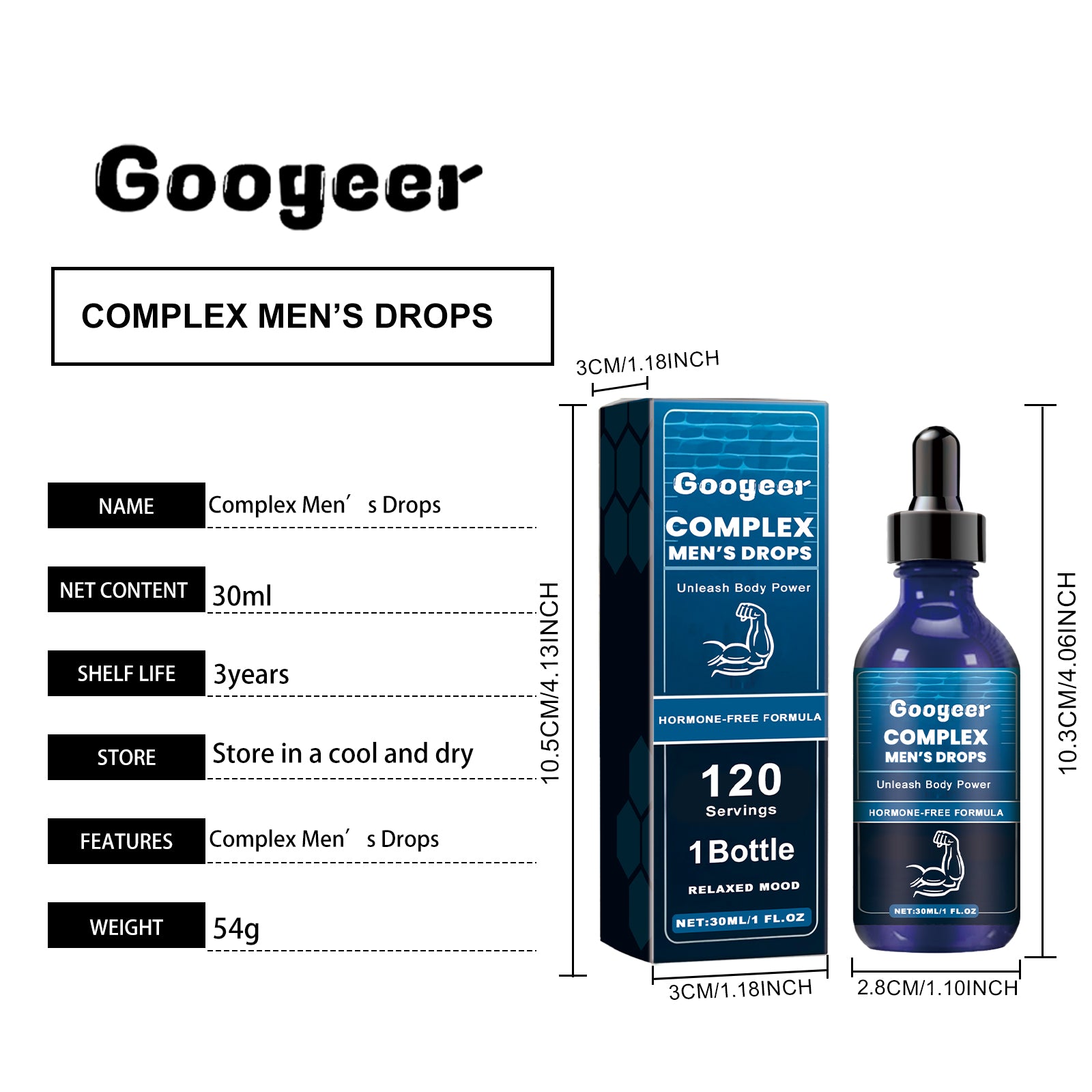 Googeer Male Supplement Drops (Oral) Body Care1