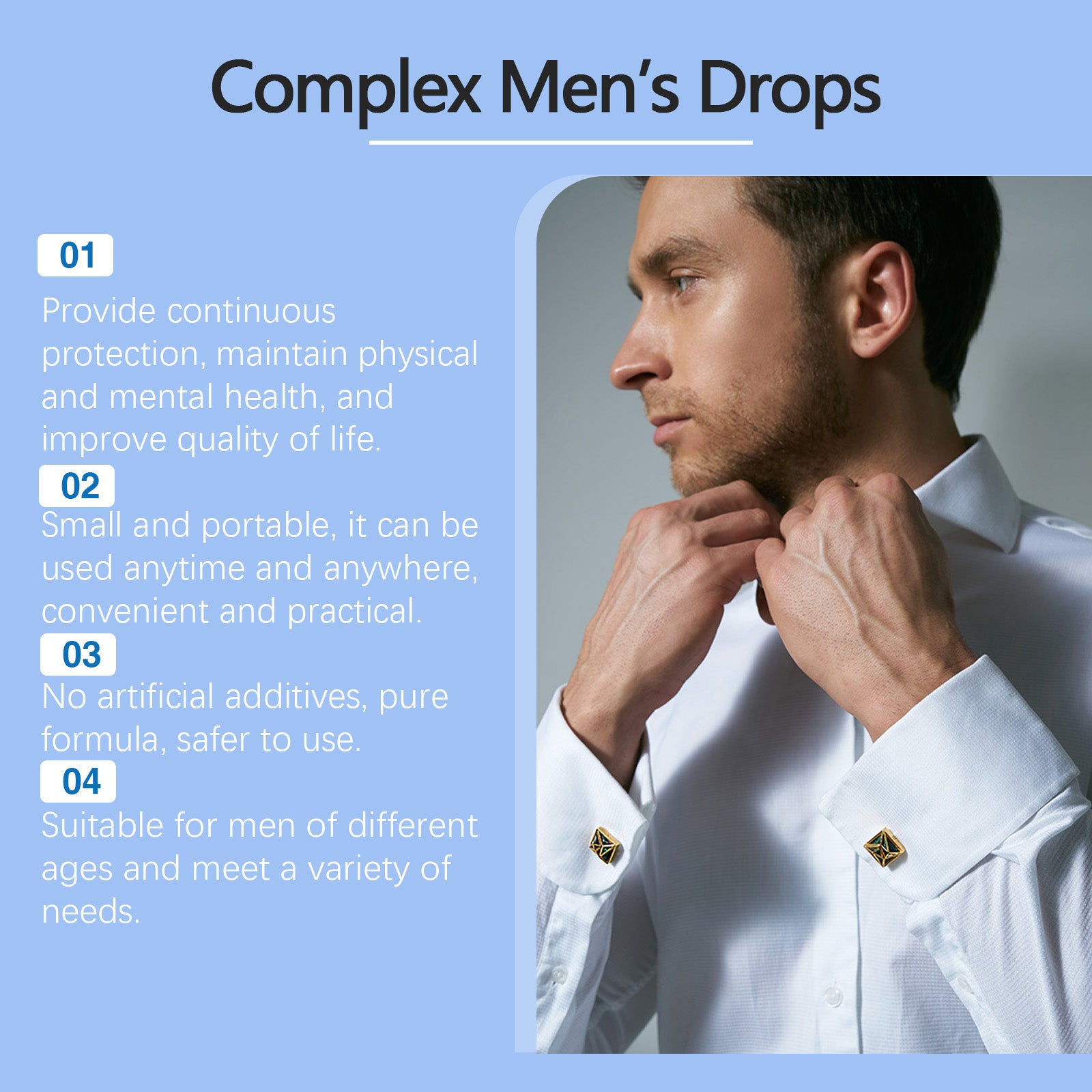 Googeer Male Yiyang Supplement Drops Supplement Drops Men's Body Care