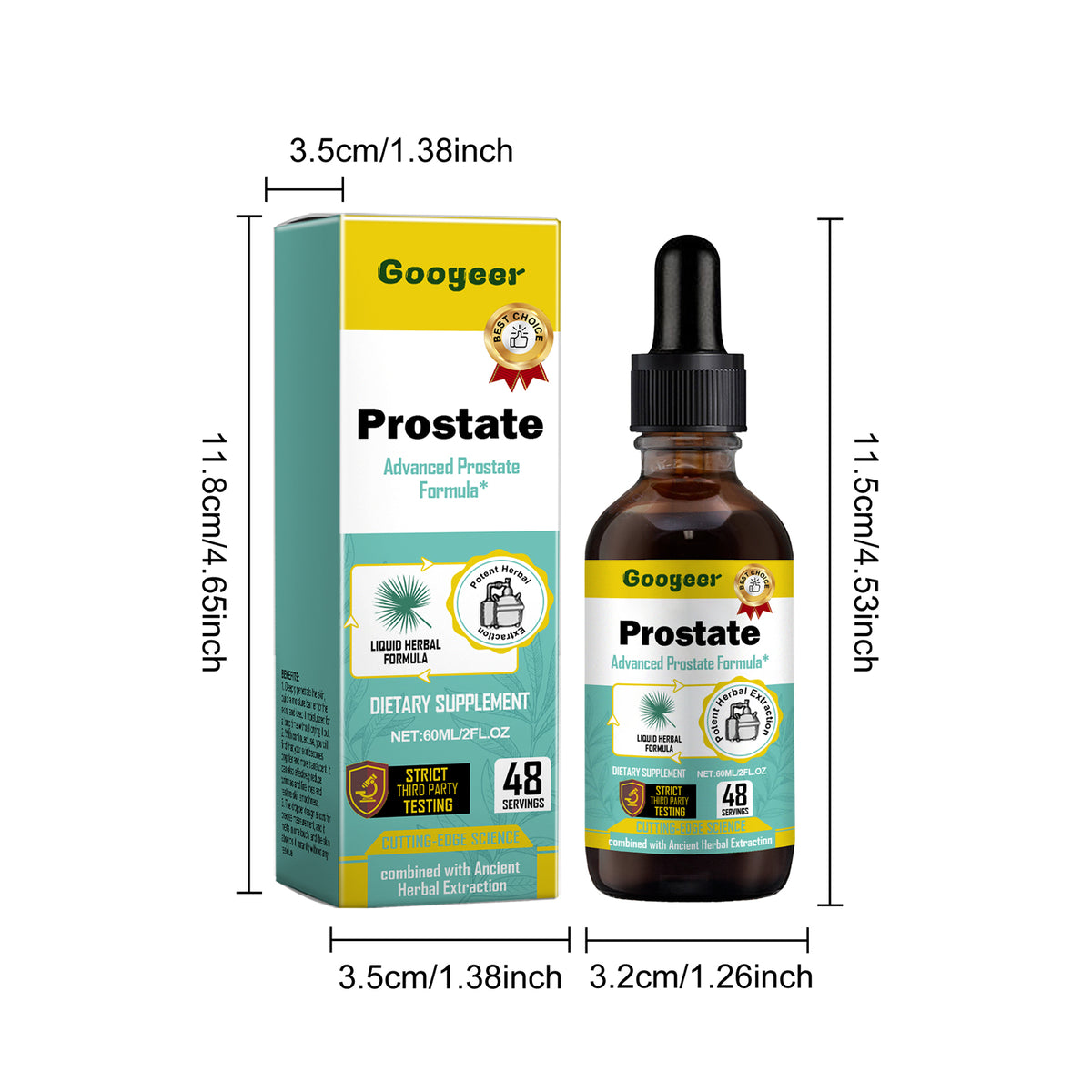 Googeer Prostate Health Nutrition Supplement Maintain Urinary System Health Prostate Supplement