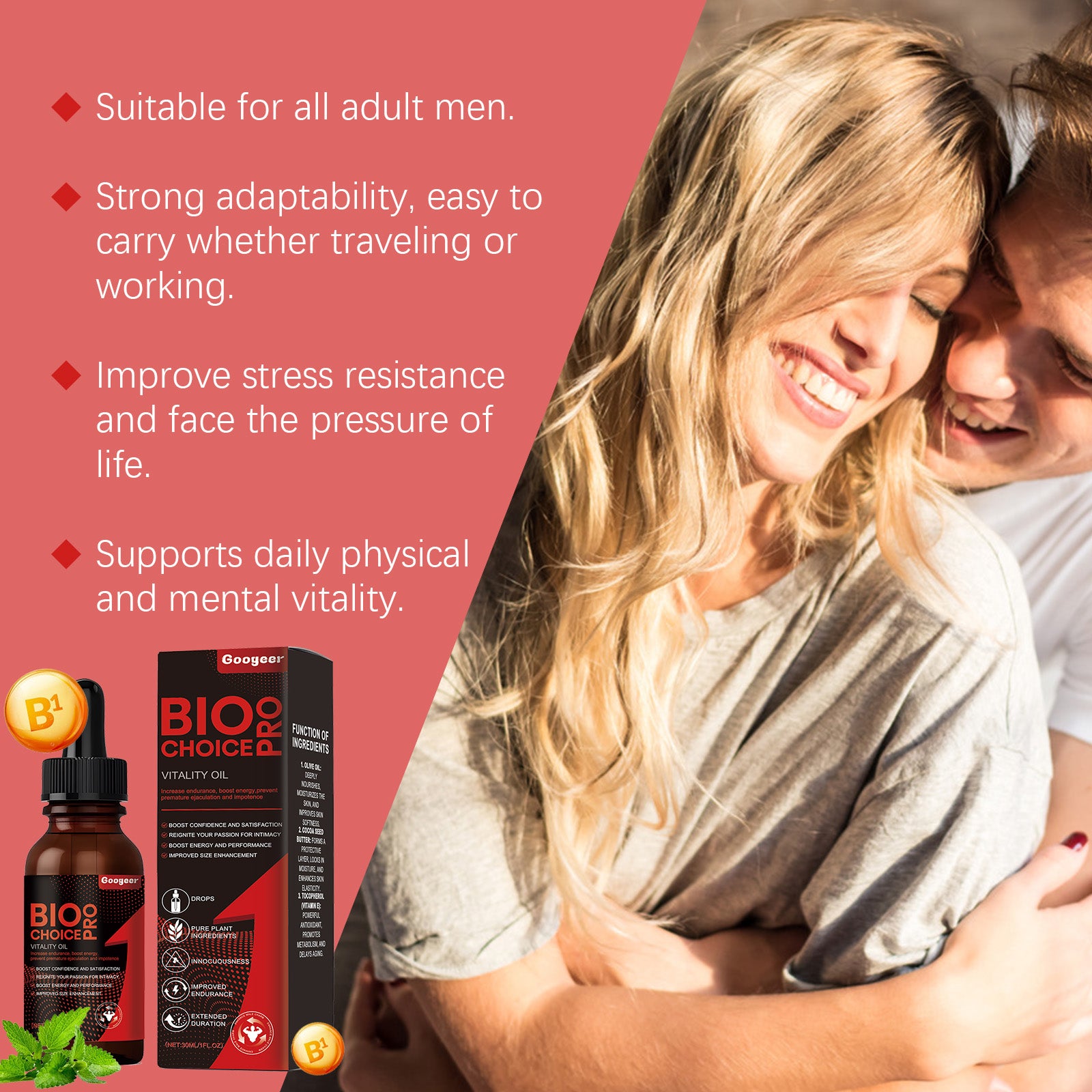 Googeer Male Enhancement Supplement Drops Body Treatment