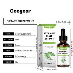 Googeer Natural Herbal Supplement Drops Dietary Supplement Body Treatment