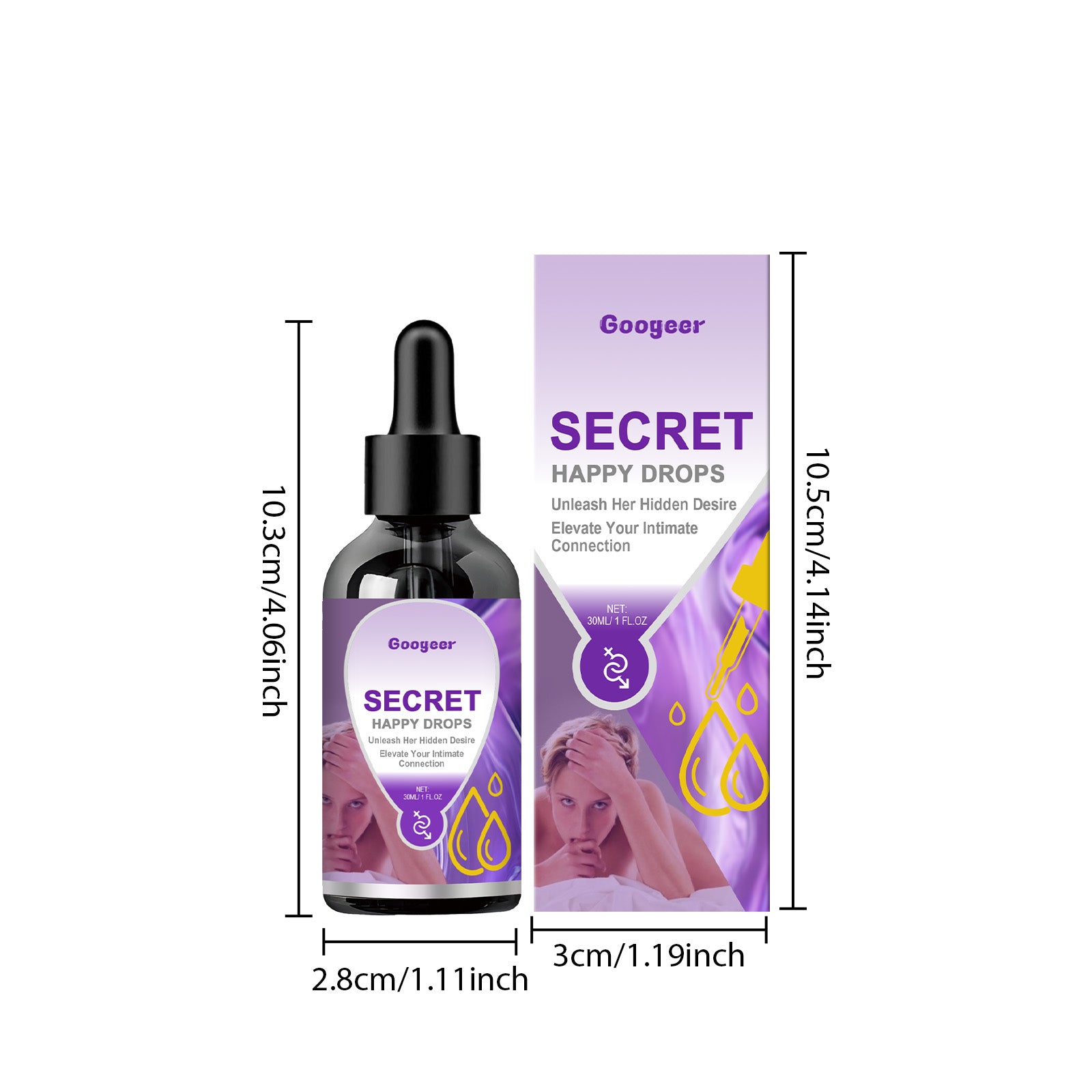 Googeer Secret Pleasure Drops Body Supplement Secret Pleasure Body Care