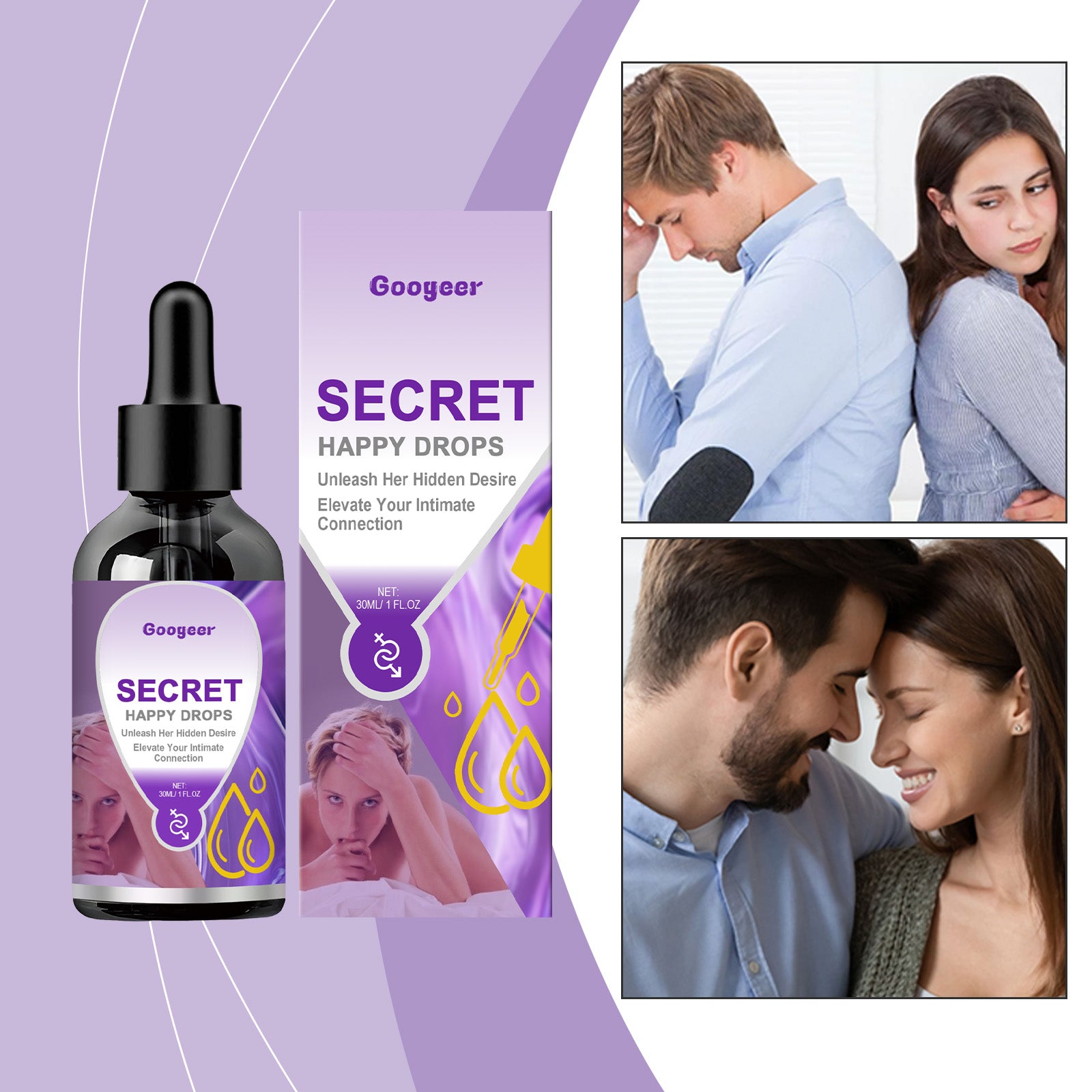 Googeer Secret Pleasure Drops Body Supplement Secret Pleasure Body Care