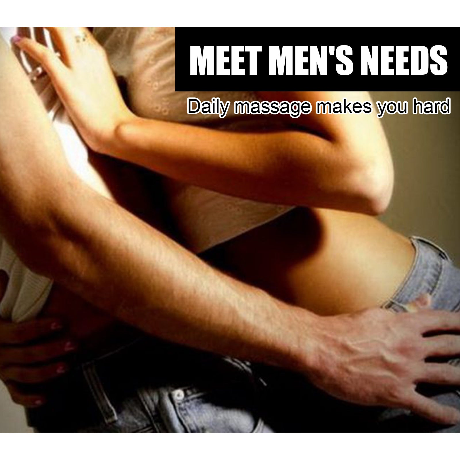 Men's Strengthening Massage Oil: Body Care External Essential Oil, Enhancing Physical Strength and Endurance