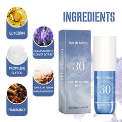 Violet Perfume Spray: Fresh and Light, Long-lasting Fragrance