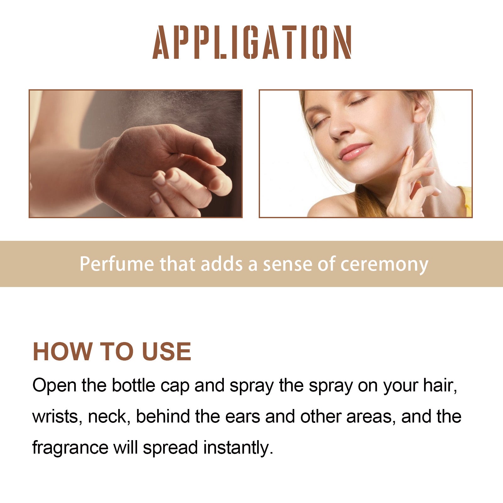 Perfume Spray: Fresh, Long-lasting Fragrance, Non-irritating, Women's Dating Perfume Spray