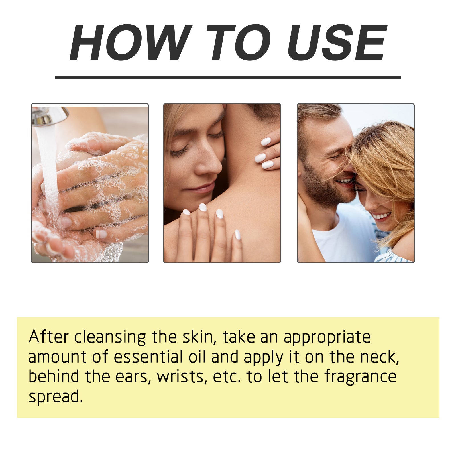 Pheromone Body Oil: Natural, Fresh, Long-lasting Fragrance Body Oil for Men and Women