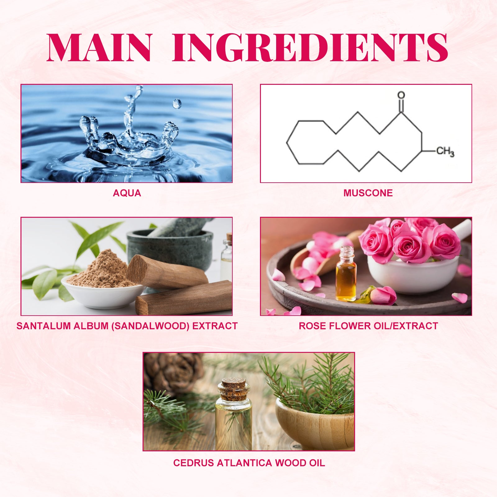 Women's Perfume: Natural, Fresh, Portable, Long-lasting