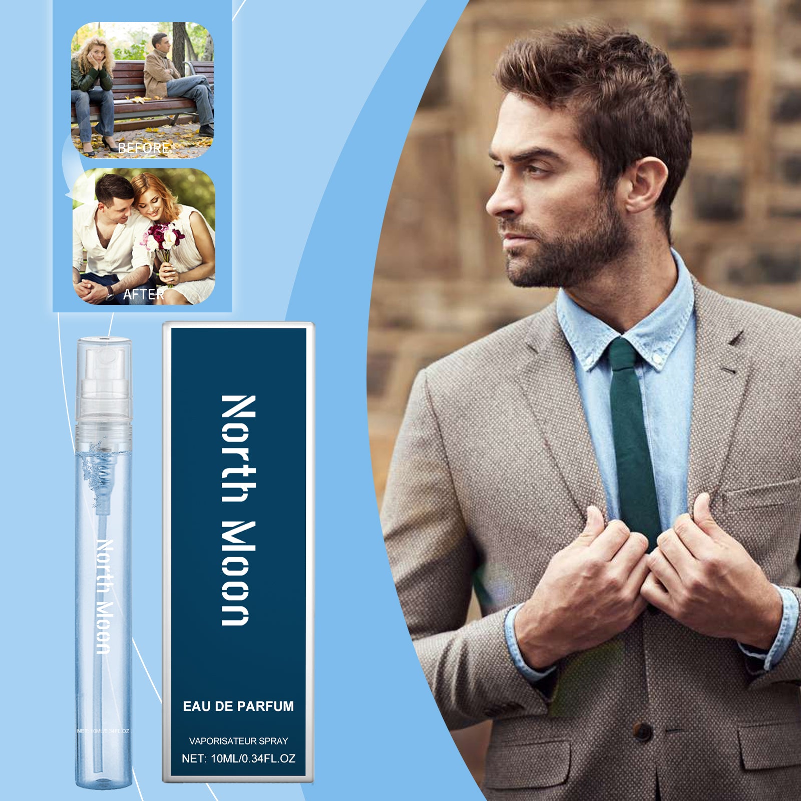 Male Pheromone Perfume: Long-lasting Fresh and Elegant Scent, Attractive Men's Perfume