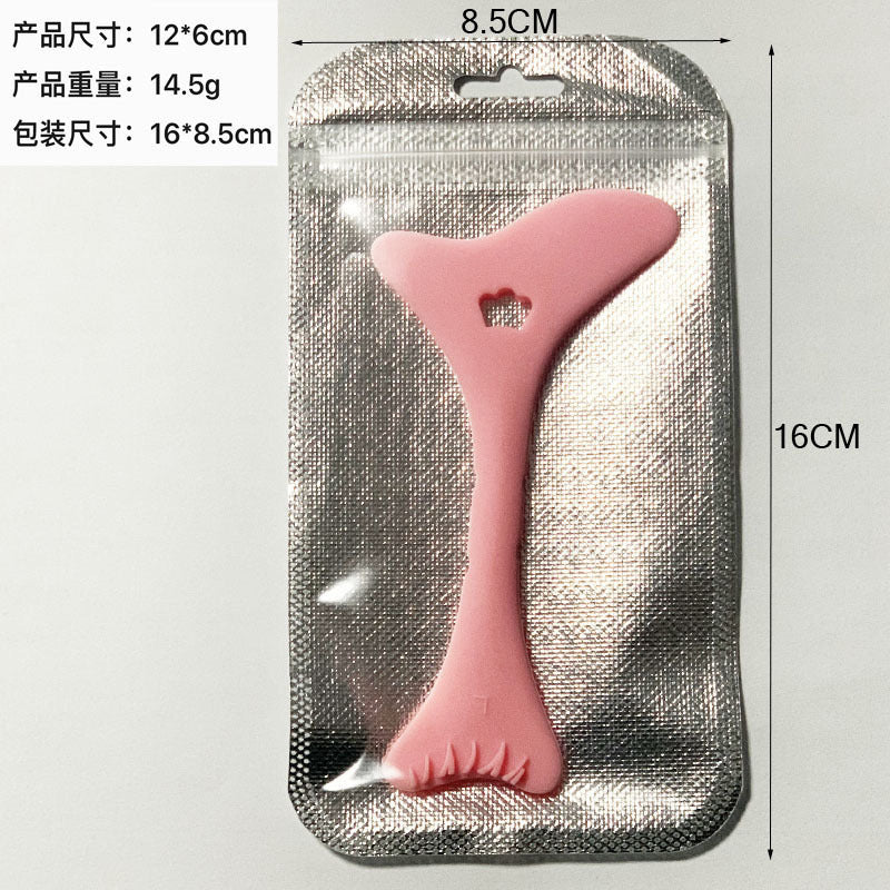 Eyeliner stencil, winged eyeliner tool