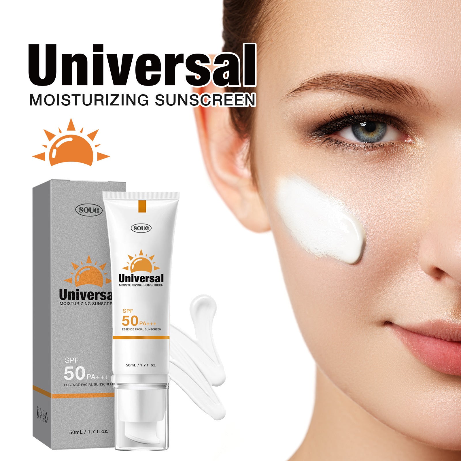 Multi-function Foundation, Primer, Sunscreen for Outdoor UV Protection