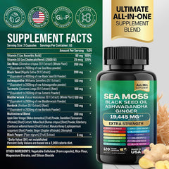 Sea Moss & Shilajit Capsule