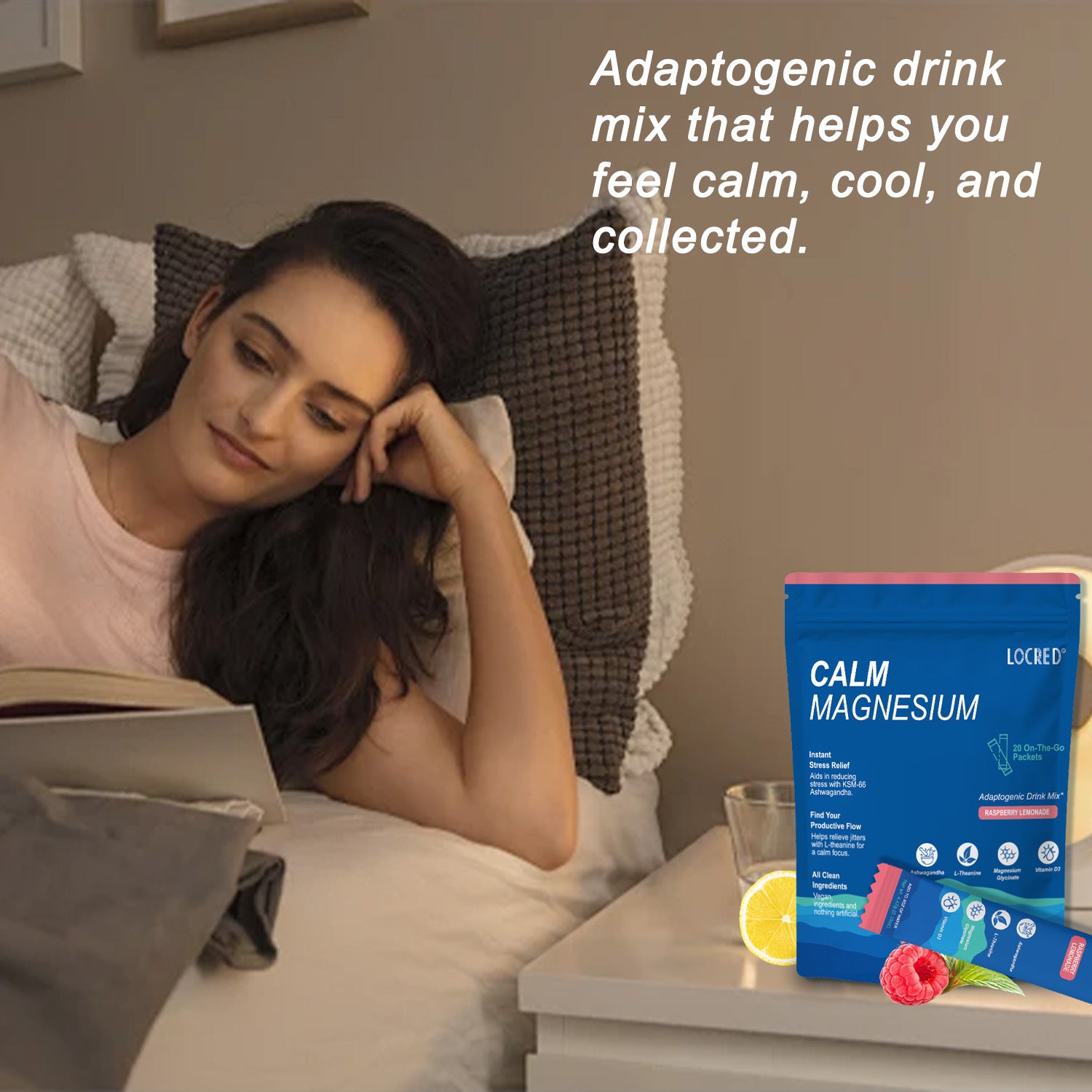Sports glycine magnesium electrolyte powder (Supercalm calming powder)