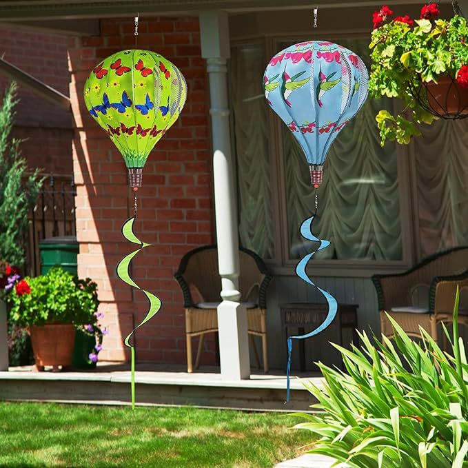 Cross-border Painted Rotating Hot Air Balloon