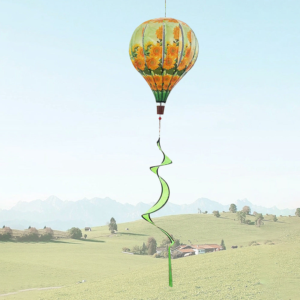 Cross-border Painted Rotating Hot Air Balloon