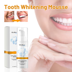 Teeth Whitening Mousse - Cleans dental stains