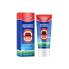 Anti-Cavity Toothpaste - Cleans the mouth, protects against yellowing and cavities