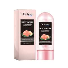 Peach Flavored Dental Cleansing Pellets - Long-lasting fresh breath