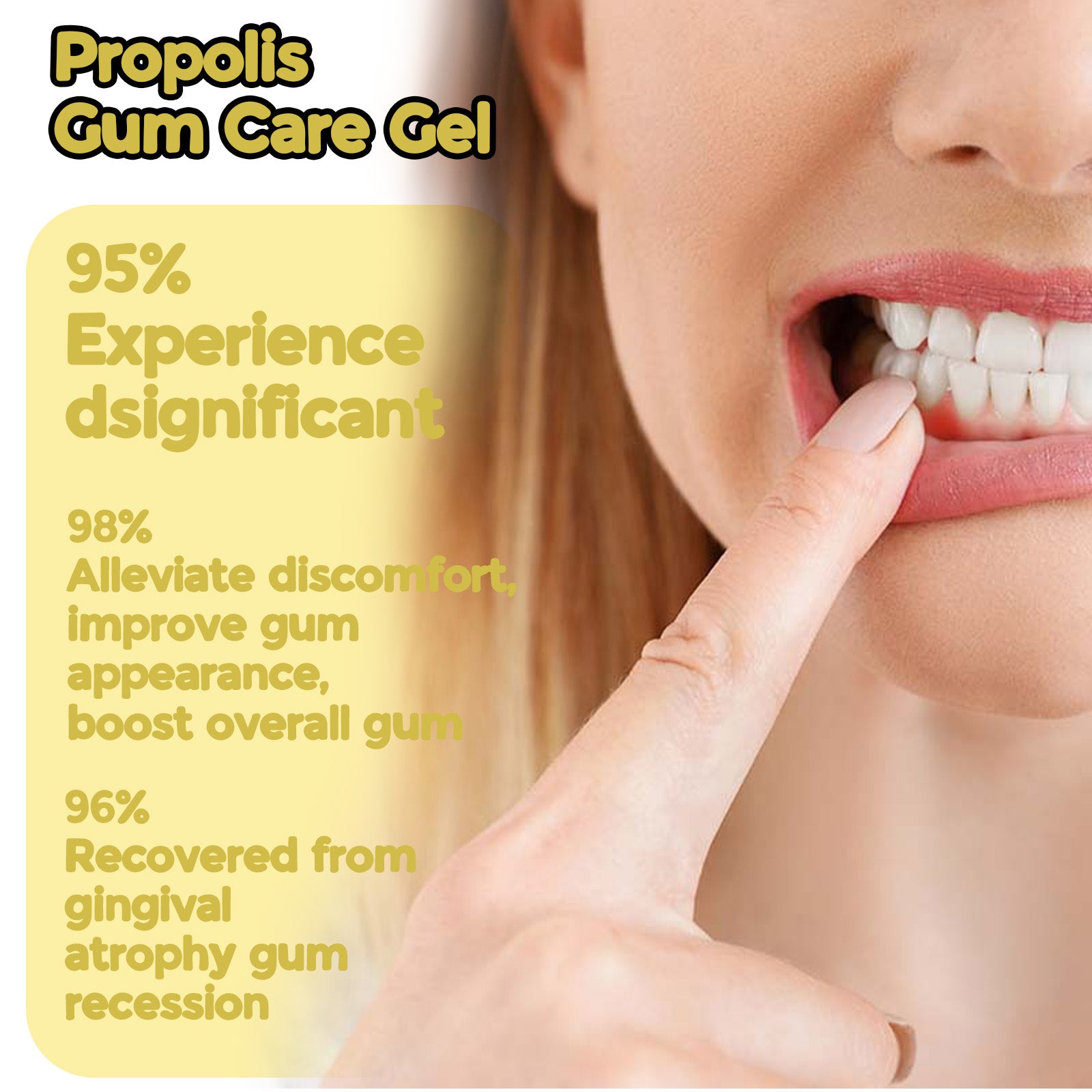 Propolis Gum Care Gel - Cleanses and whitens teeth