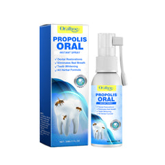 Propolis Oral Care Spray - Cleans teeth, protects gums, and freshens breath.