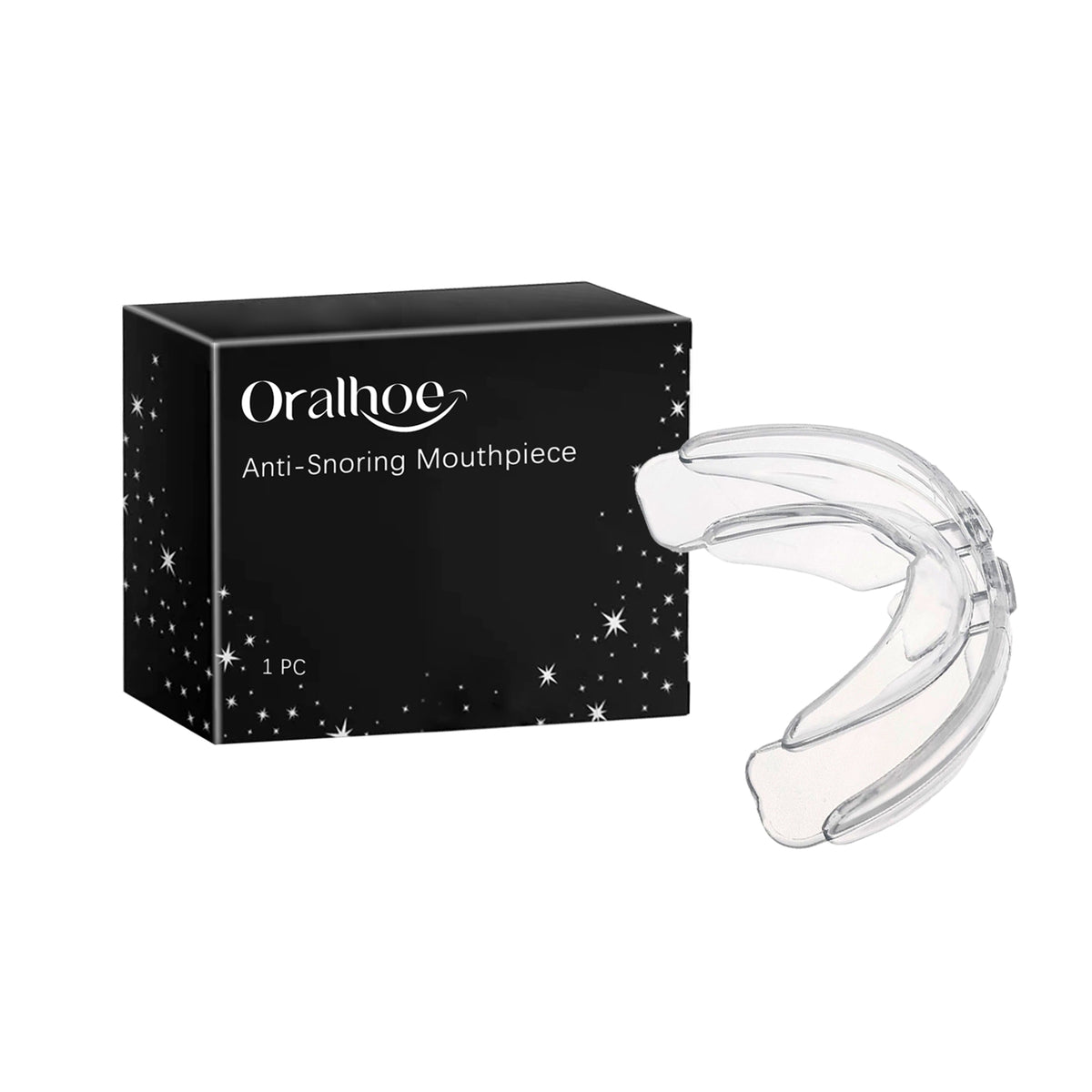 Anti-Snoring Dental Appliance - Prevents snoring at night for a peaceful sleep.