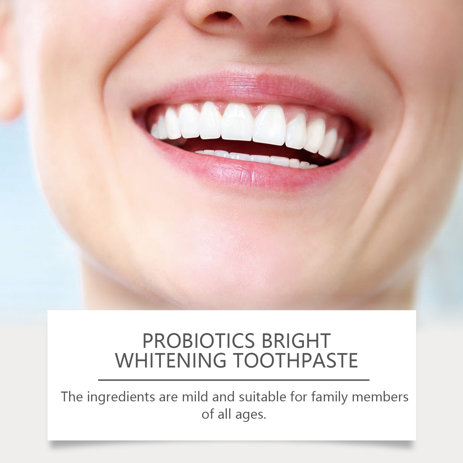 Probiotic Whitening Toothpaste - Cleanses teeth