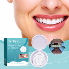 Adjustable Dental Appliance - Comfortable and natural temporary tooth replacement and gap corrector.