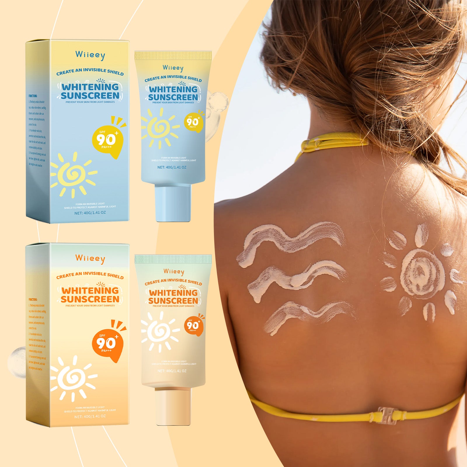 Wiieey Oil-Control Protection Cream, Refreshing and Moisturizing for Daily Hydration and Skin Protection