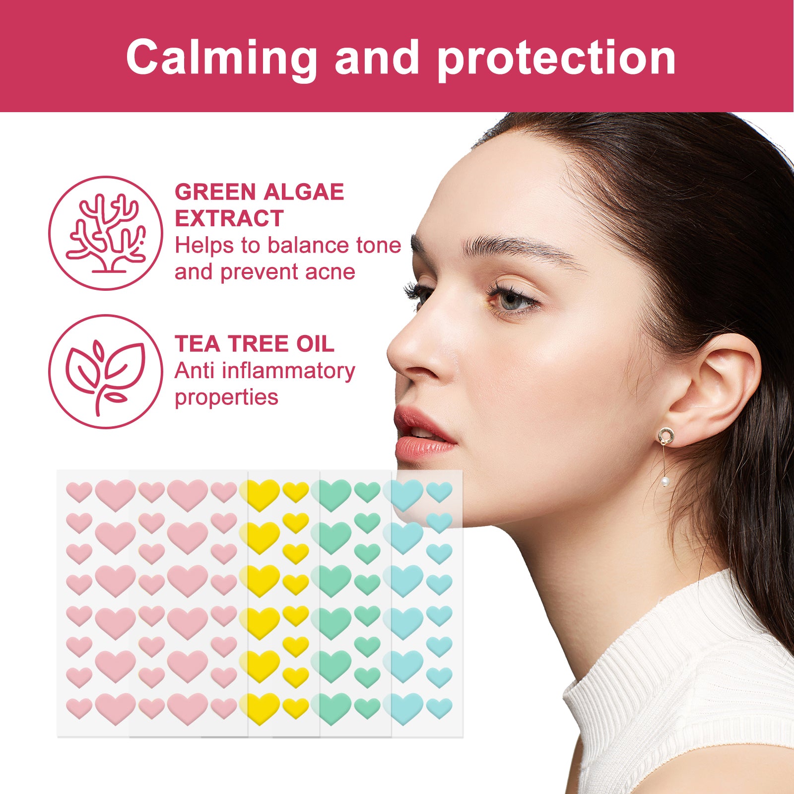 Wiieey Acne Patch Series, Reduces Pimples, Acne Scars, Spots, Cleanses Closed Comedones, and Various Designs