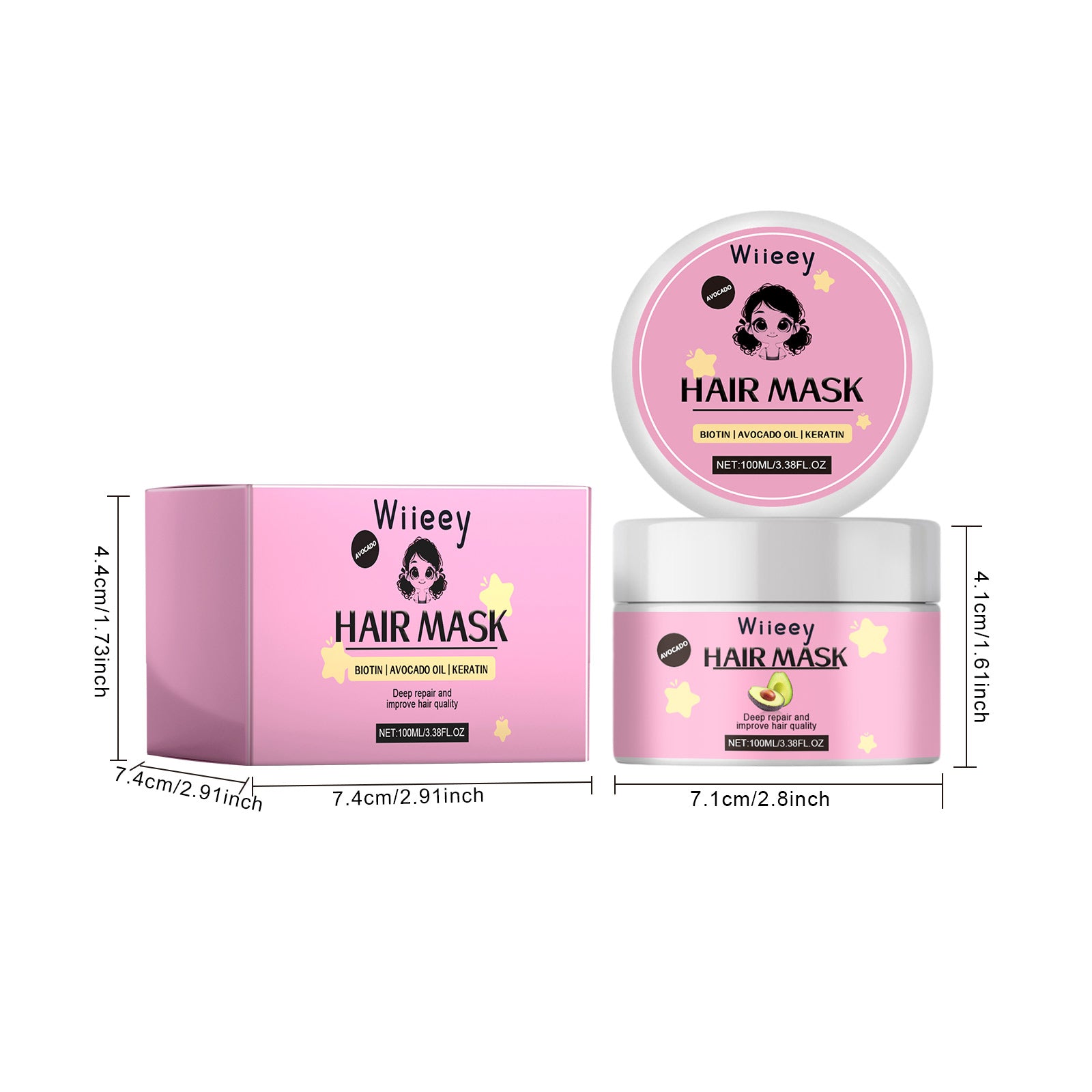 Wiieey Avocado Nourishing Hair Mask