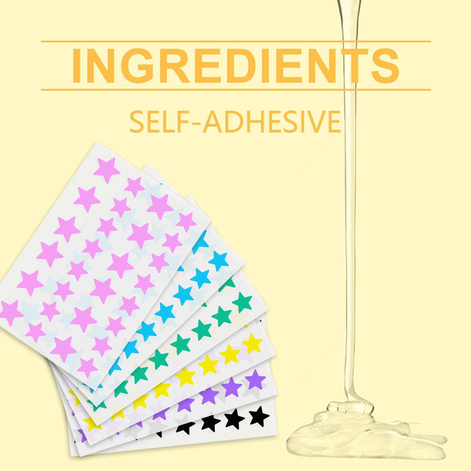 Wiieey Star Acne Patch, Helps Reduce Acne and Acne Scars, Cleanses Closed Comedones, and Portable Cartoon Design