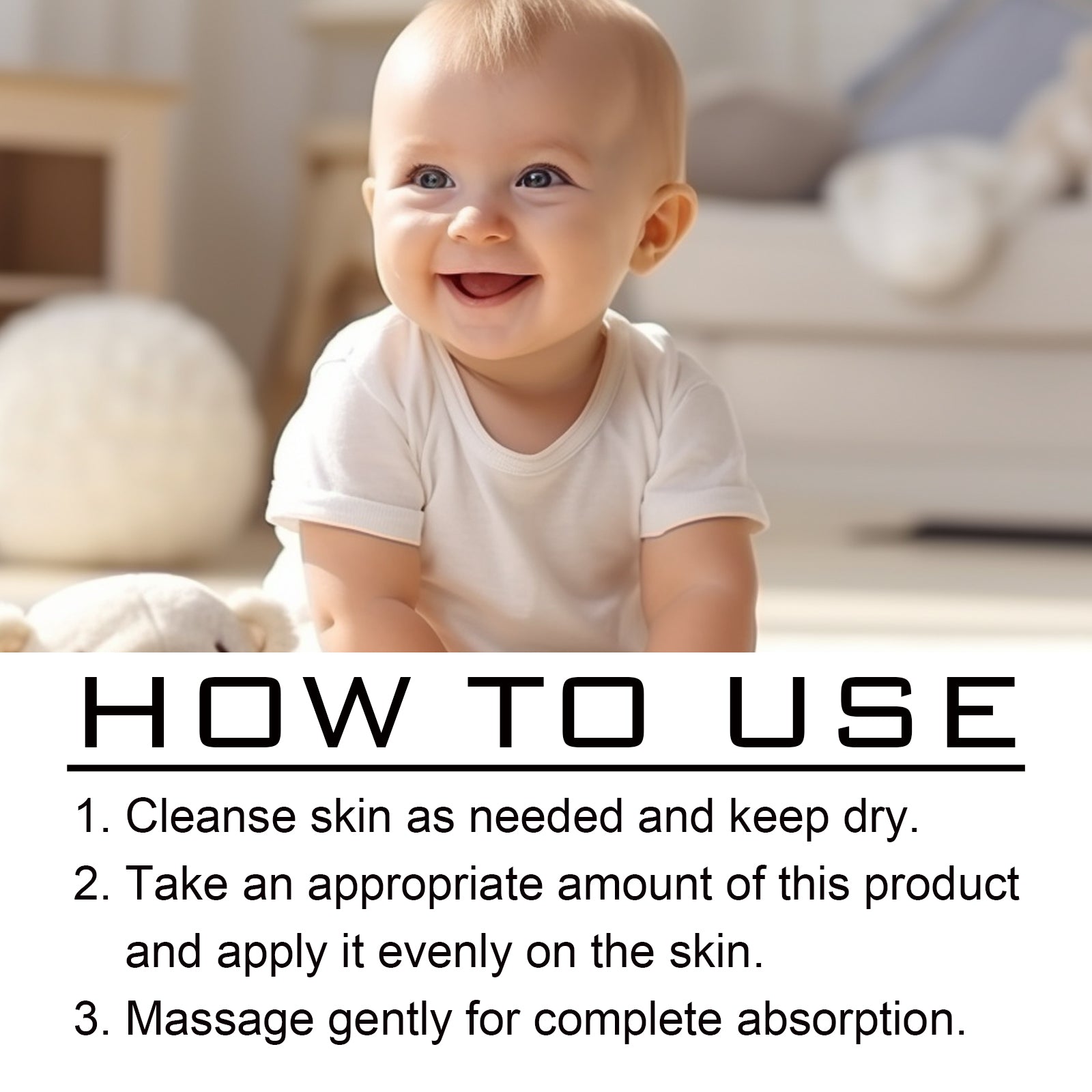Wiieey Skin Repair Cream, Relieves Skin Redness, Itching, and Repairs, Moisturizes, and Nourishes Skin