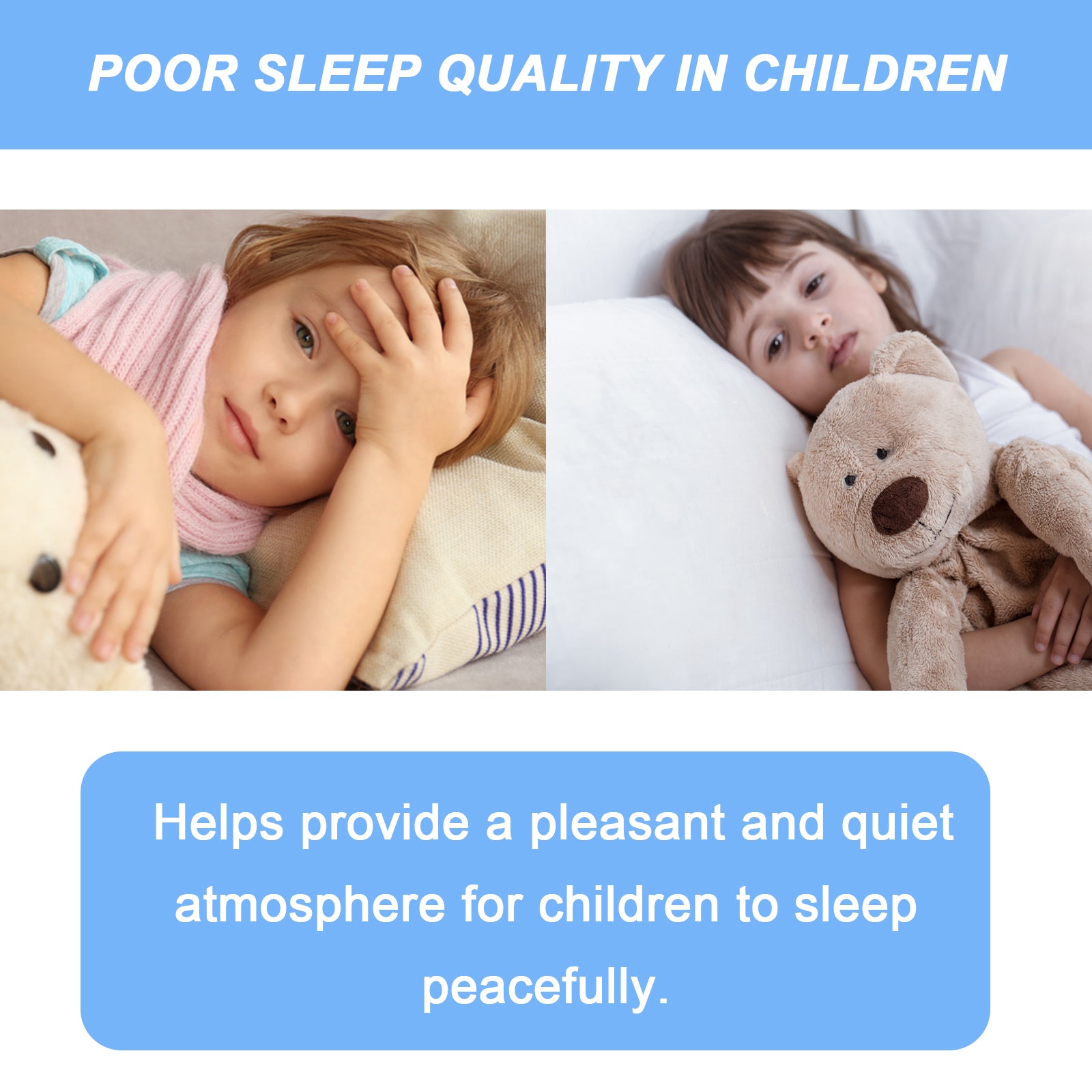 Wiieey Children's Sleep Patch, Helps Children Fall Asleep Quickly and Gently, Improves Sleep Quality2