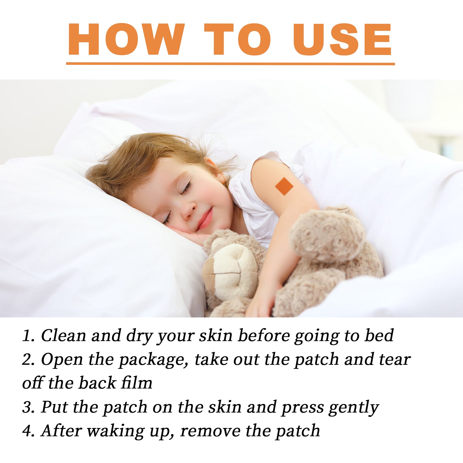 Wiieey Children's Sleep Patch, Helps Children Fall Asleep Quickly and Gently, Improves Sleep Quality1