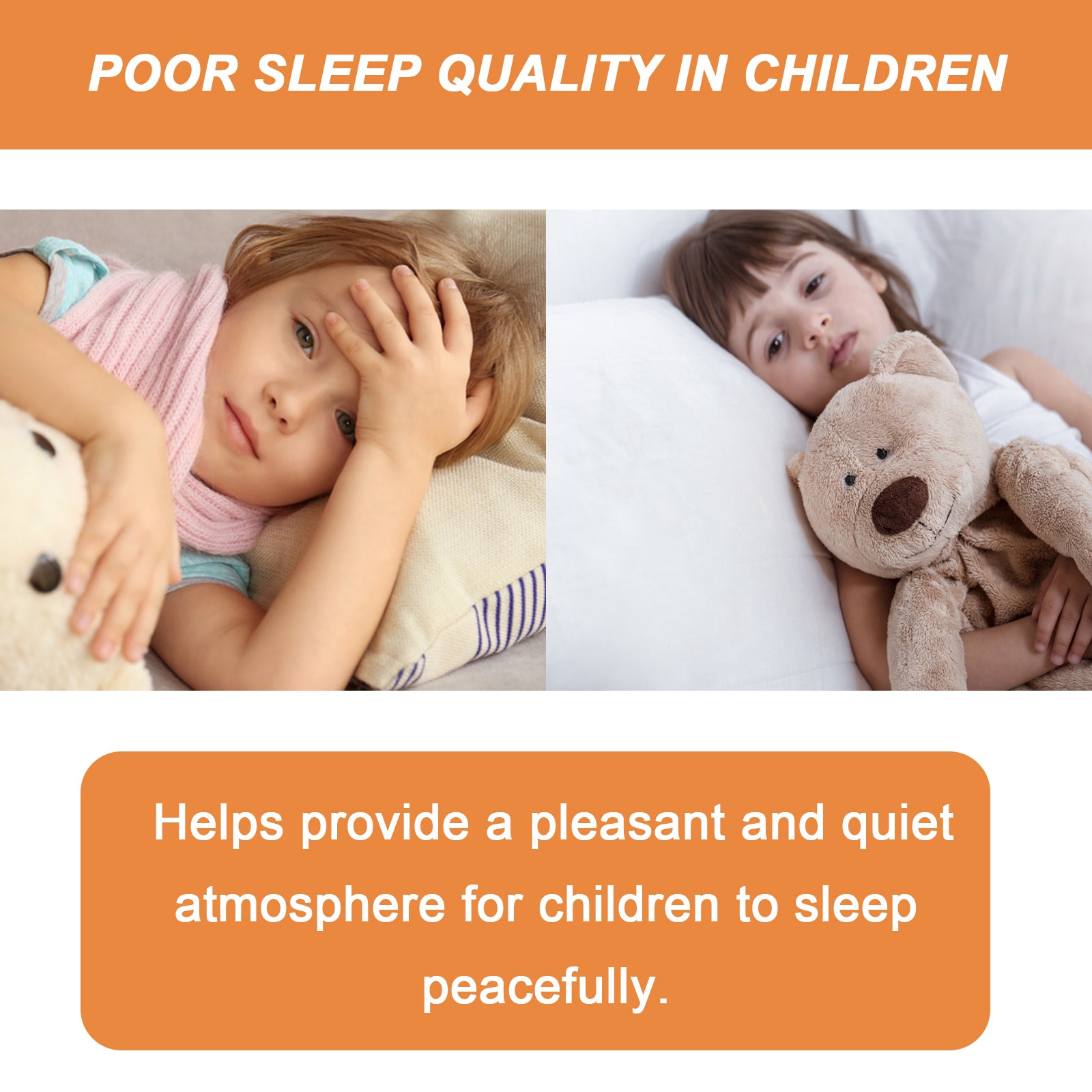 Wiieey Children's Sleep Patch, Helps Children Fall Asleep Quickly and Gently, Improves Sleep Quality1