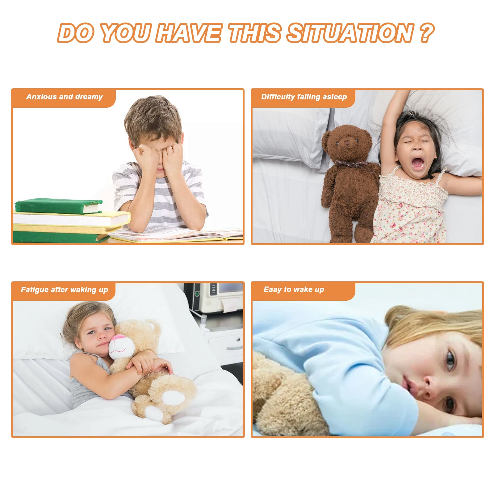 Wiieey Children's Sleep Patch, Helps Children Fall Asleep Quickly and Gently, Improves Sleep Quality1