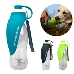 20 OZ Pet Water Bottle Leaf Design1