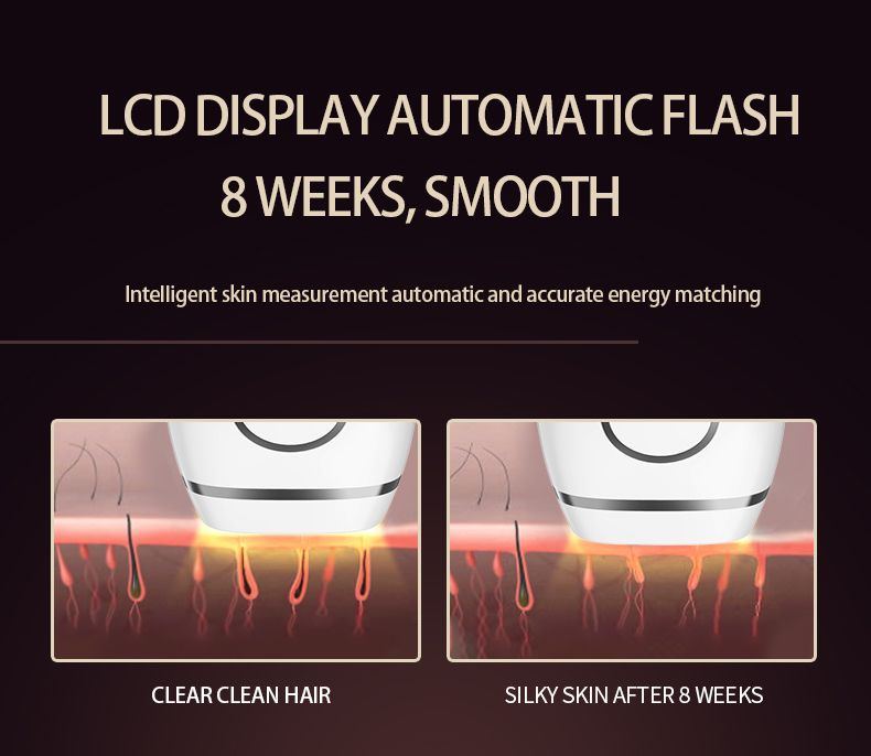 Laser Hair Removal for Women Function At-Home Permanent IPL Hair Removal Device, Flashes for Whole Body