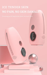 Laser Hair Removal Device for Women Permanent with Painless Ice Cooling Function , Hair Removal at-Home1