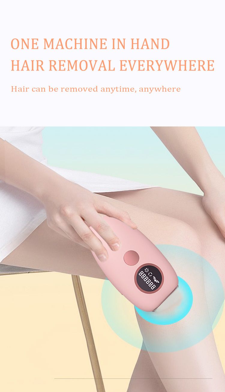 Laser Hair Removal Device for Women Permanent with Painless Ice Cooling Function , Hair Removal at-Home2