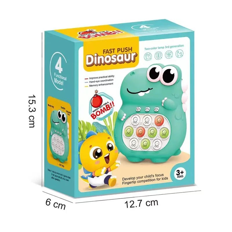 Cartoon Unicorn Frog Handheld Pop Machine