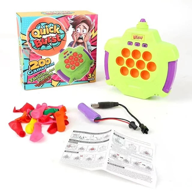 Quick Push Light Pop Game Balloon Explosion