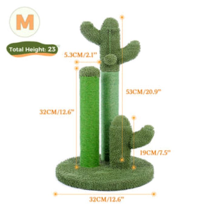Pawz Road Oasis Series Lovely Cactus Cat Scratcher1